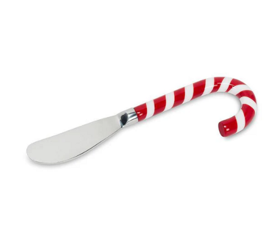 CANDY CANE HANDLE PATE SPREADER 36STRIPEPATE