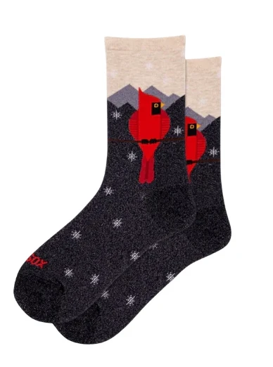 LDS SOCK METALLIC CARDINAL(HOH00256)