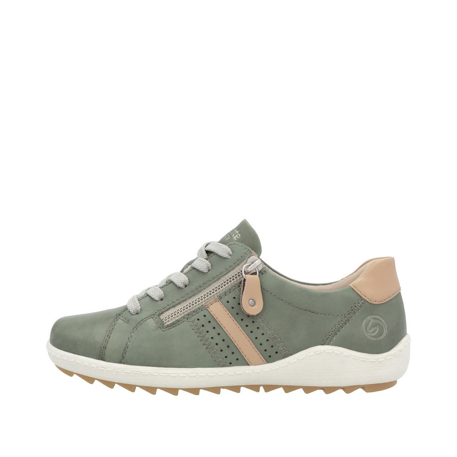 SNEAKER SDZIP MINT/BISCUIT R1432-52