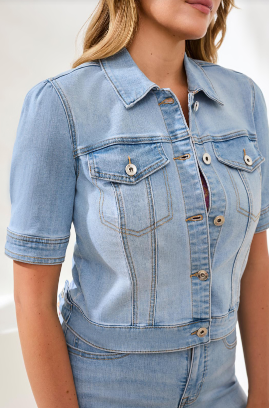 ELBOW SLV DENIM JACKET 5713O-2020