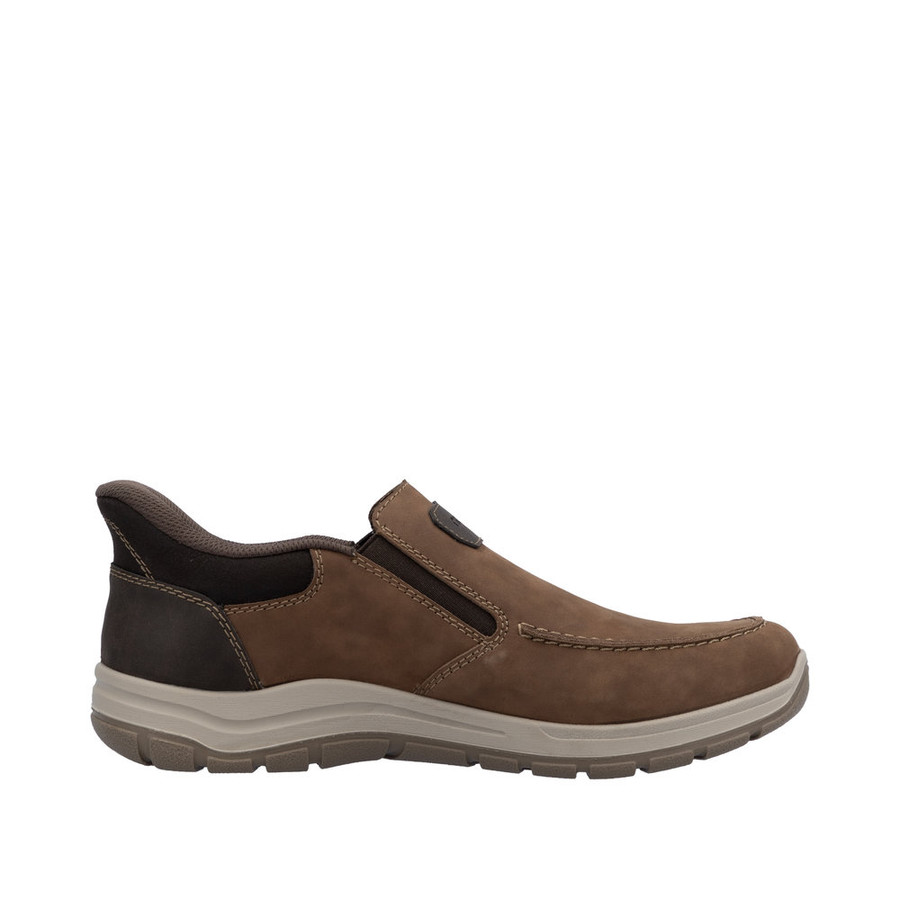 DOUBLE GORE CASUAL READY2GO SLIPON BROWN 03655-24