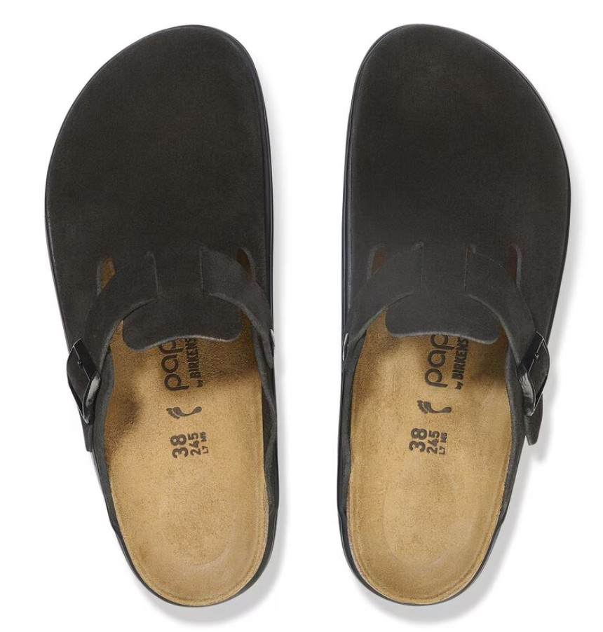 BOSTON SOFT NARROW SUEDE MINK 1009543 - Brock's