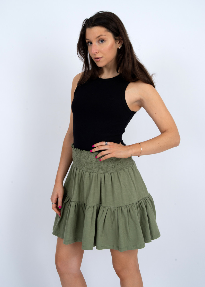 TISHA RUCHED WAISTBAND SKIRT 39T009S1