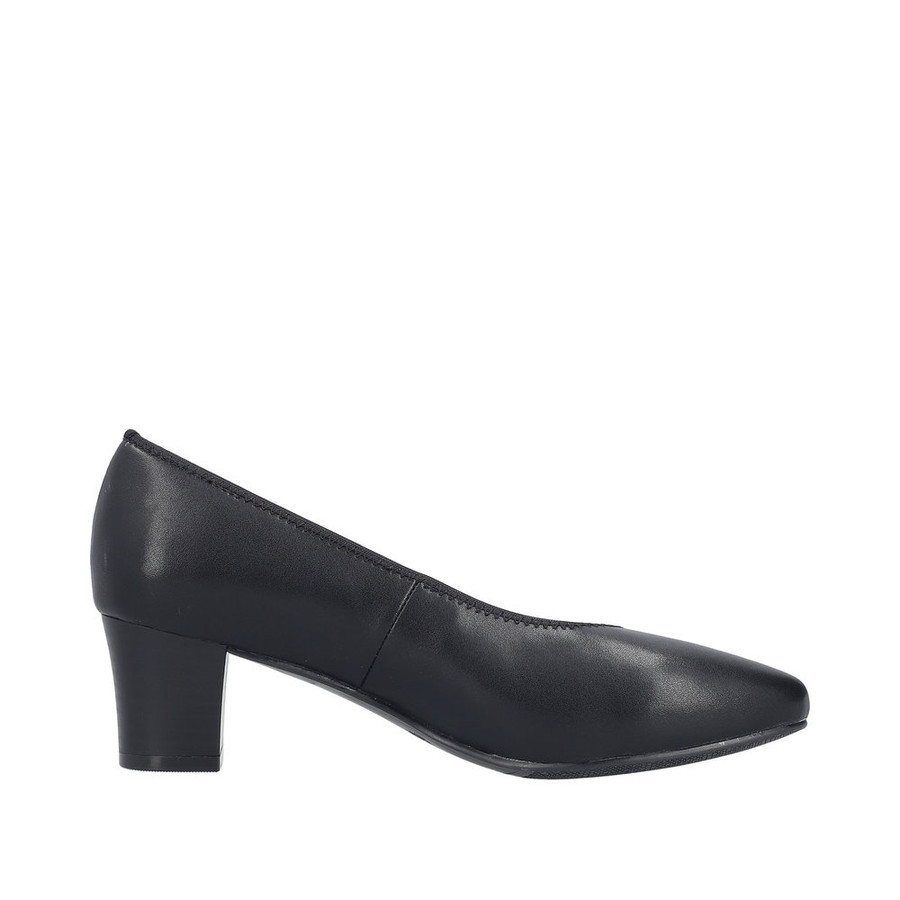 PUMP MIDHEEL SMOOTH BLACK 44650-04