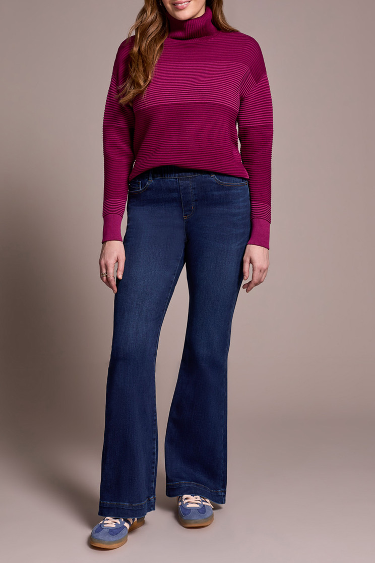 BOUNDLESS - AUDREY PULL ON FLARE JEANS 5860O-5100