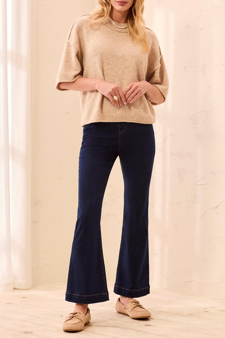 BOUNDLESS - AUDREY PULL ON FLARE JEANS 5860O-5100