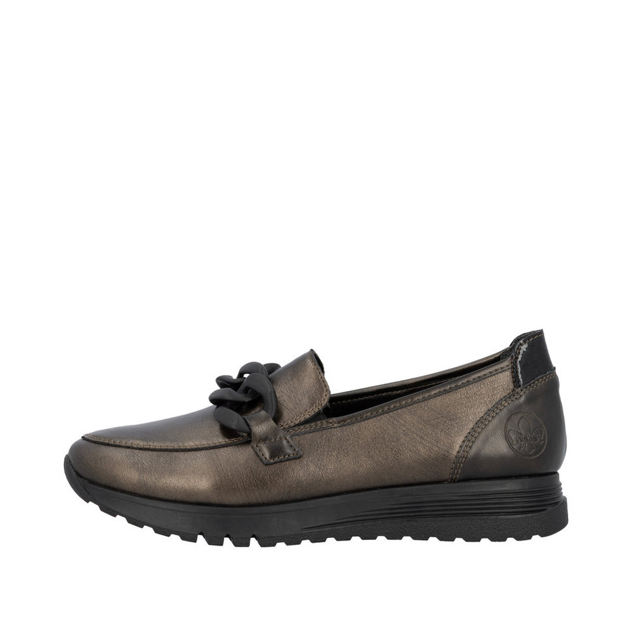 LOAFER TORTOISE CHAIN ANTIK METALLIC 49051-25