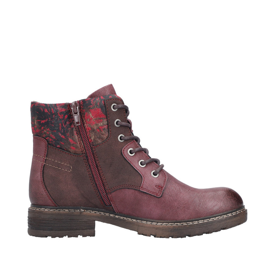 SDZIP WP HIKER BOOT LACE MULTI WINE 94712-35