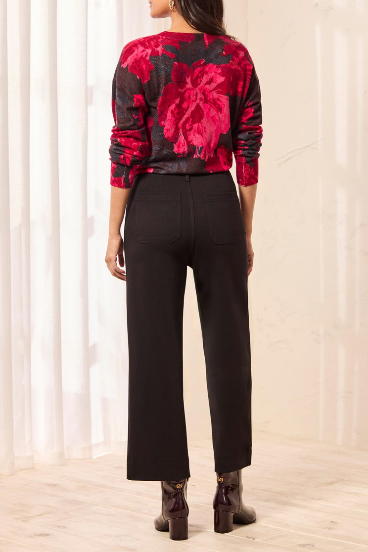 EVERY BODY PONTE HI RISE CROP PANT 2241O-7026