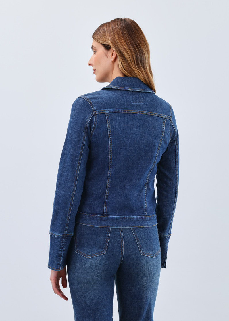 ZIP FRONT DENIM JACKET 1193809