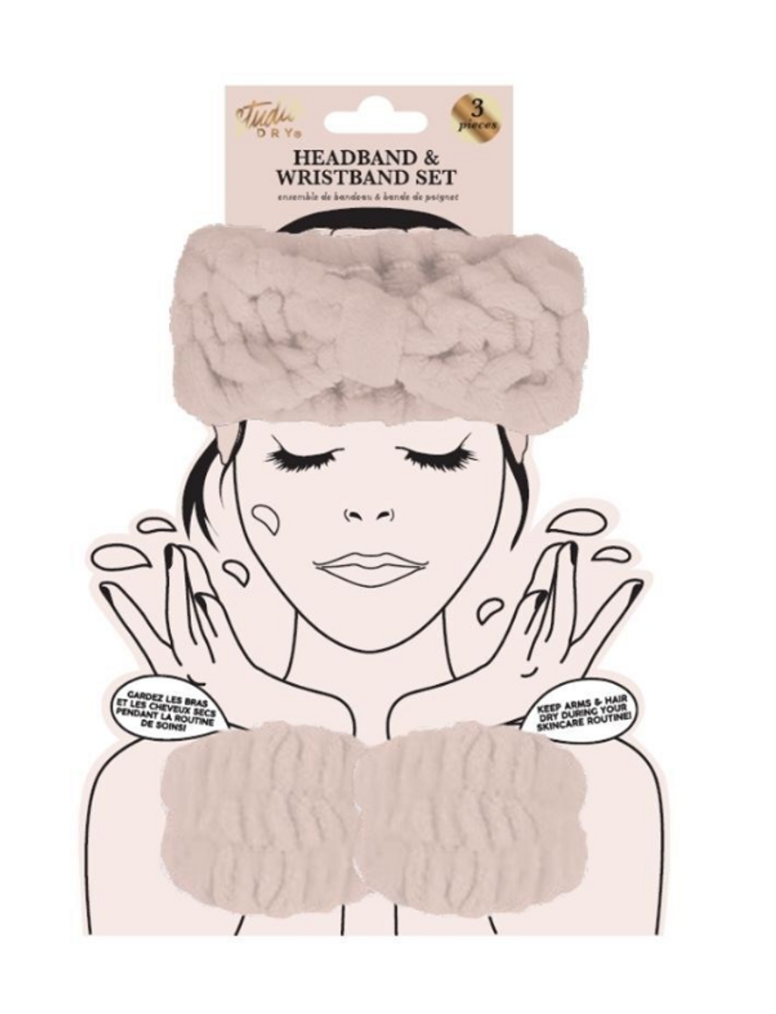 3PC HEADBAND & WRISTBAND NEUTRAL SD8651NE(SD8651NE)