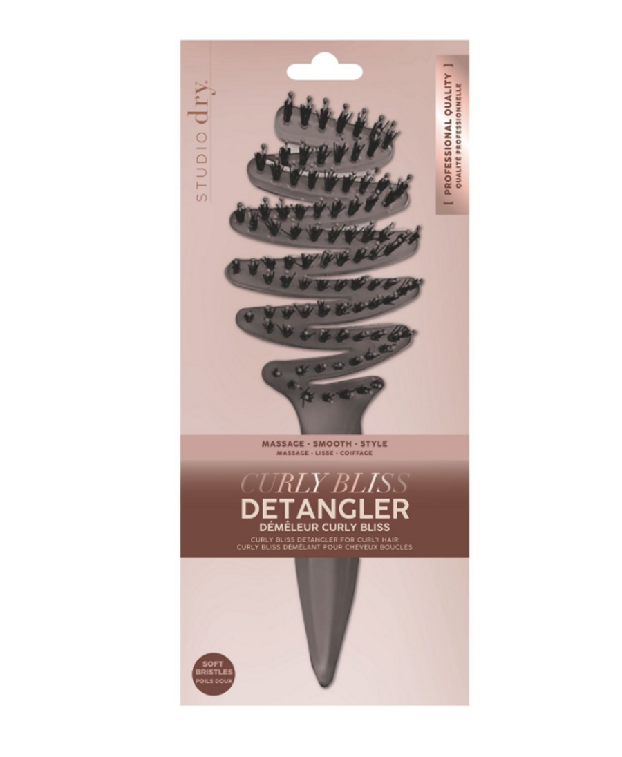 ZIG ZAG DETANGLER BROWN SD8703BR