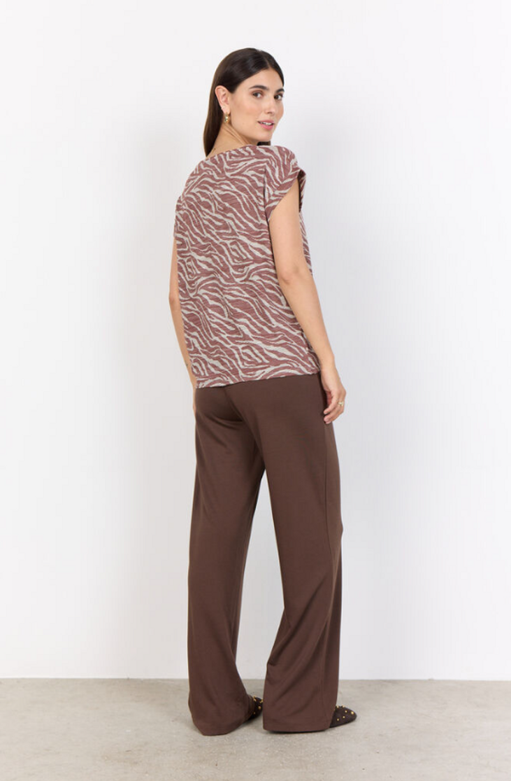 CAP SLV SS TEE PRINT/LINES 27125