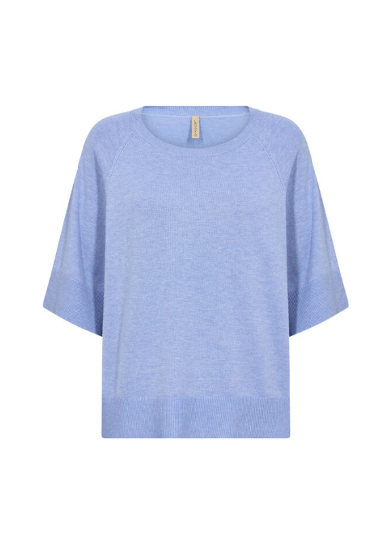 CREW 3/4 SLV BAT WING SWEATER 33671