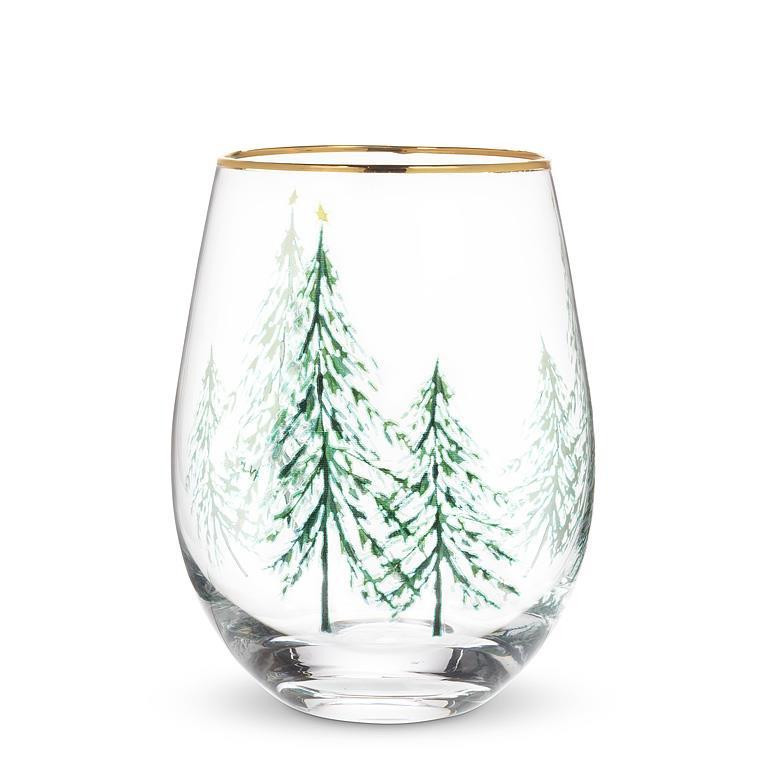 WINTER TREE STEMLESS GOBLET 27BAVARIASG(27BAVARIASG)