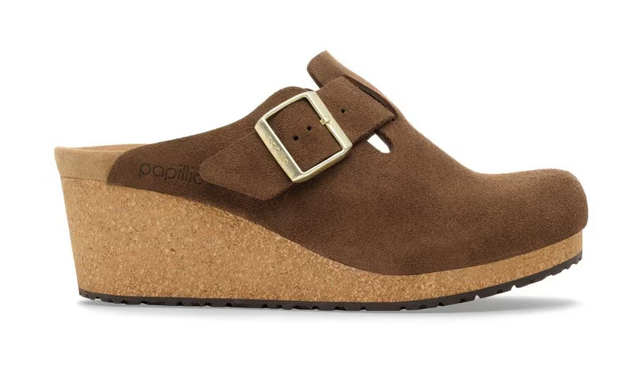 FANNY NARROW DARK TEA SUEDE 1030424