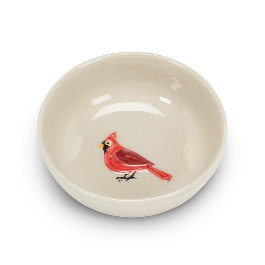 MINI BOWL W/CARDINAL 27SMIDGENCARD(27SMIDGENCARD)