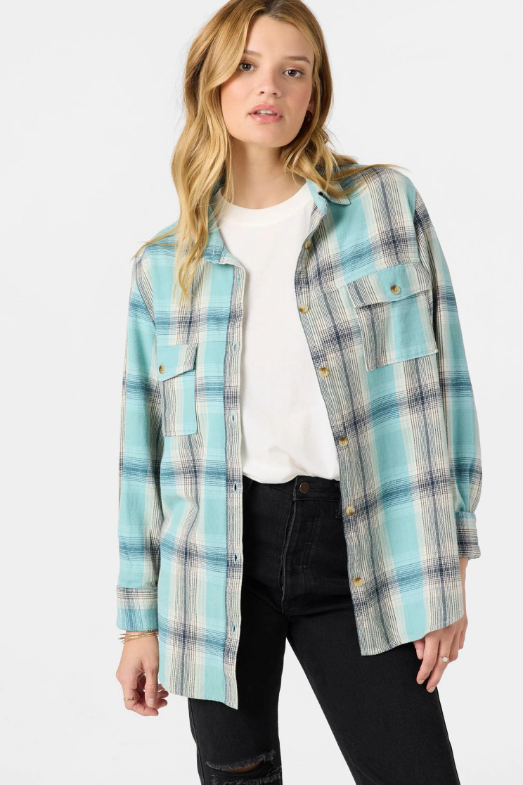 BROOKS FLANNEL OVERSIZED FIT SHIRT FA4404019