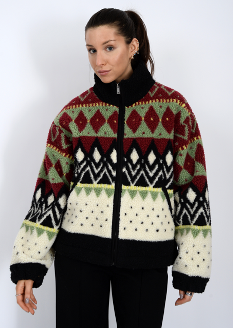 WHISTLER SHERPA FRONT ZIP JACKET 77J054S