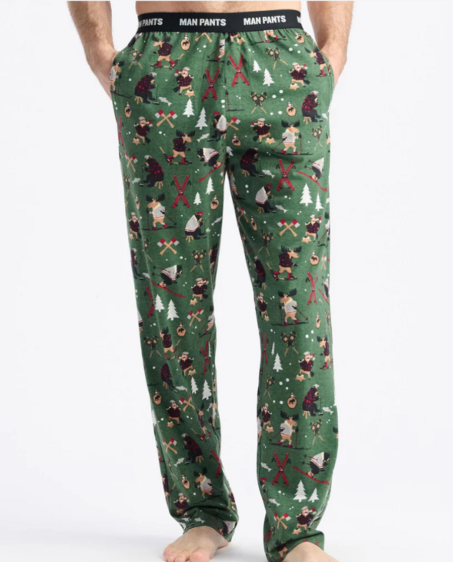 NORTHERN WINTER MAN PANTS GREEN PAXGOLF005