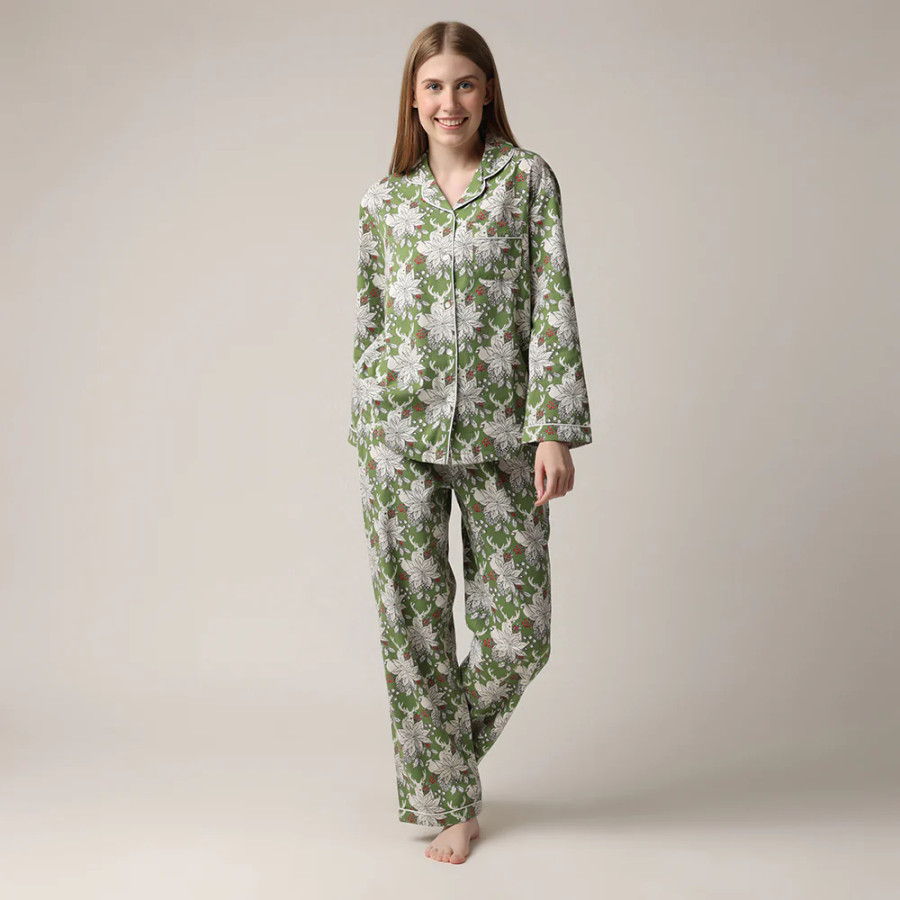 WINTER TRAILS 2PC PJ SET FLANNEL NF11PJ