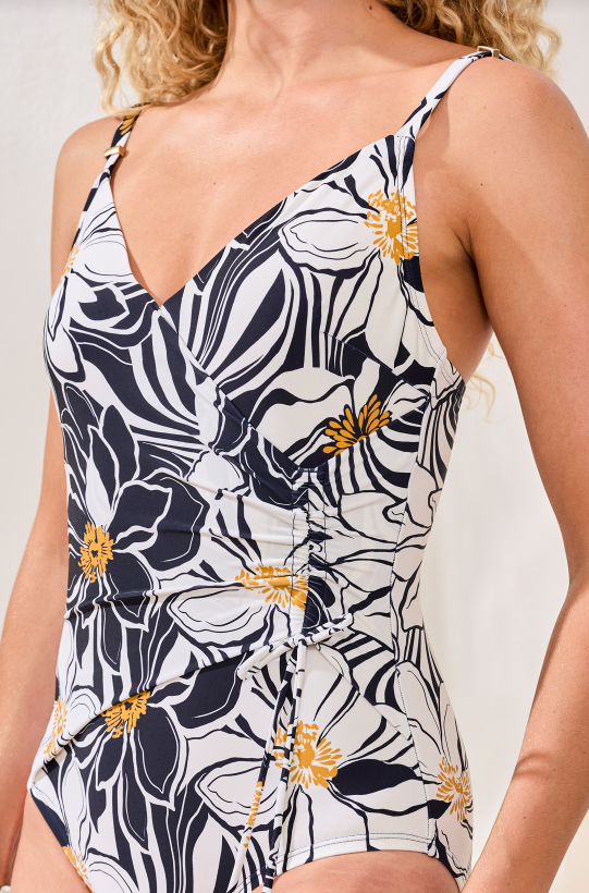 FLATTEN IT WRAP FRONT SWIMSUIT 2414O-3562