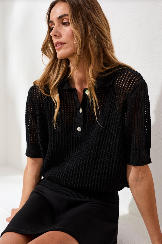 SS POLO SWEATER SOLID 2459O-576