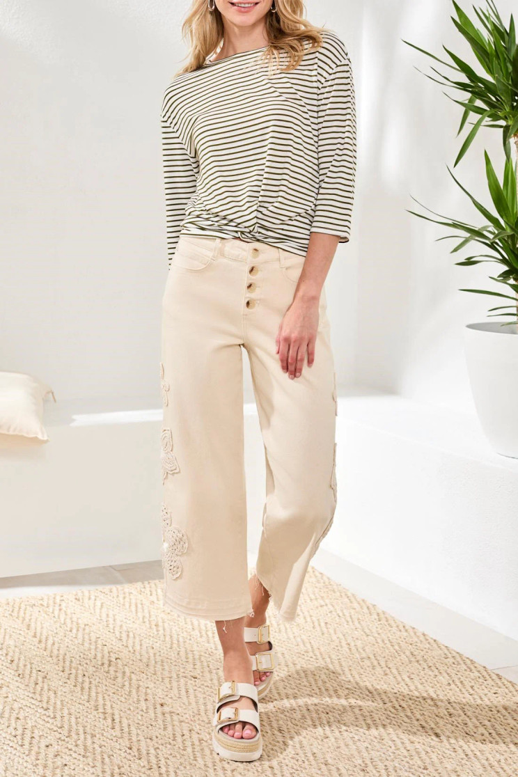 AUDREY BTN FLY WIDE CROP/CROCHET 6101O5405(6101O5405)