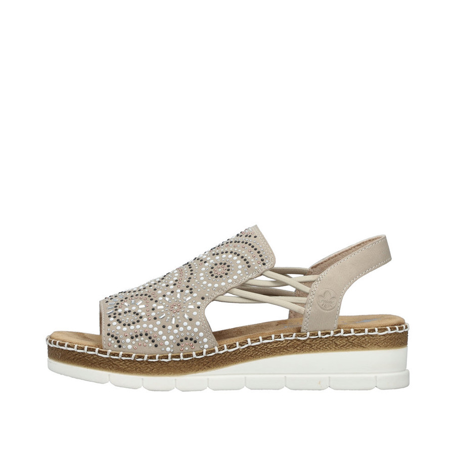 PRINT BAND ELASTIC SANDAL BS GINGER V1246-62