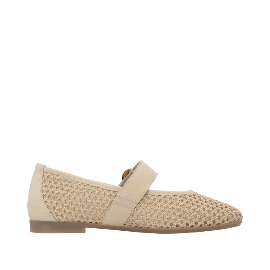 MESH FLAT MARYJANE NATURAL D0K17-20