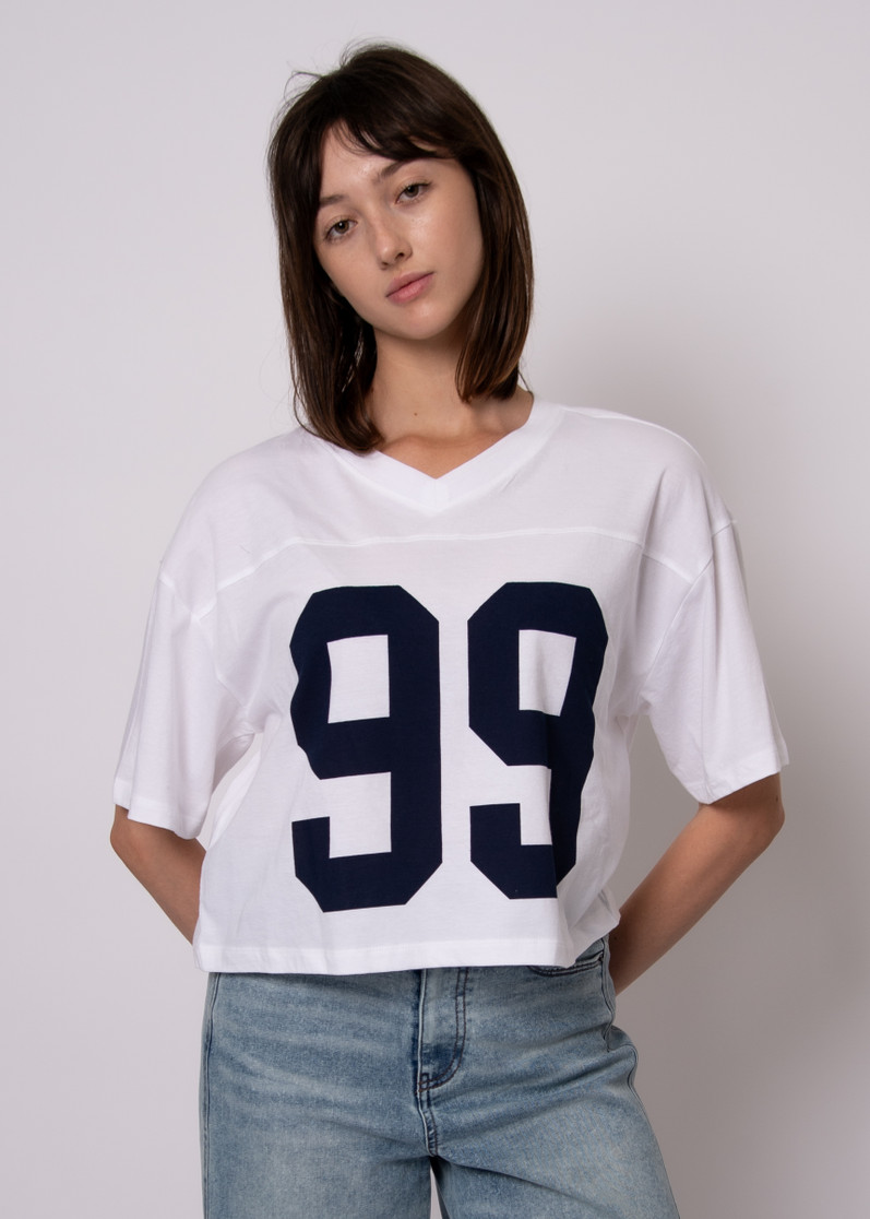 OLIVIA SS V NECK TOP 57T181S