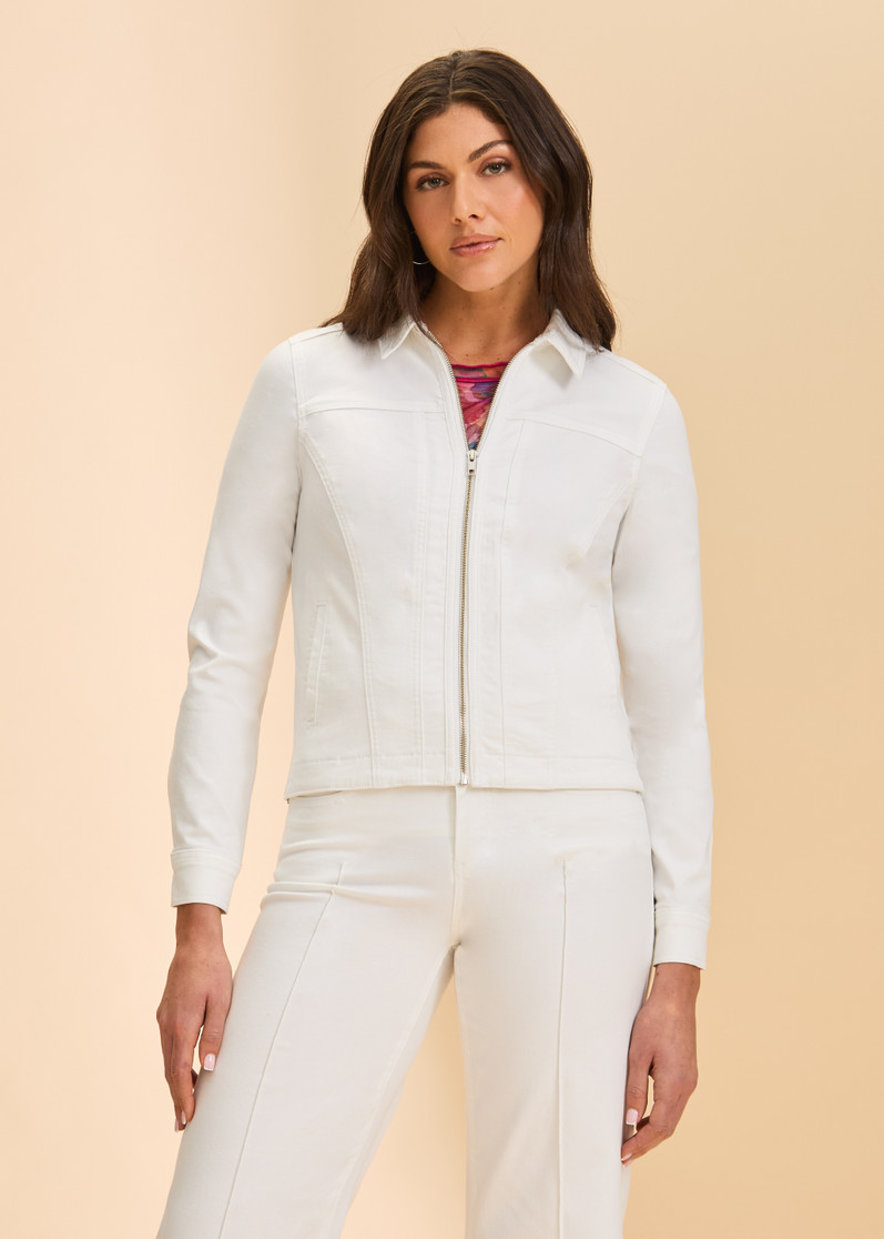 ZIP FRONT JACKET COL TWILL 511 1944511