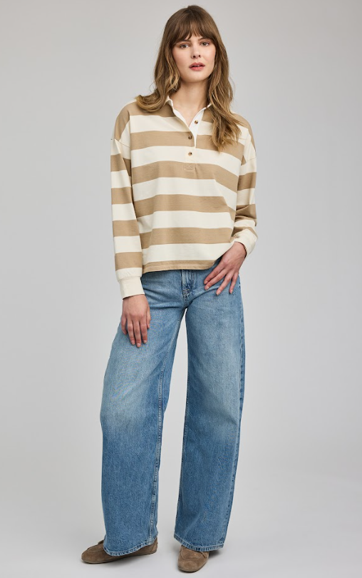 BRITT LS RUGBY TOP GF2602-1157