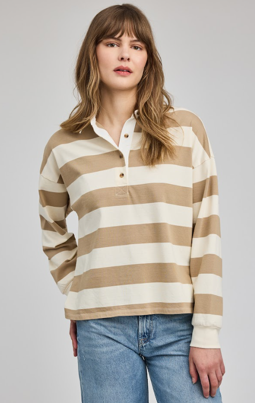 BRITT LS RUGBY TOP GF2602-1157