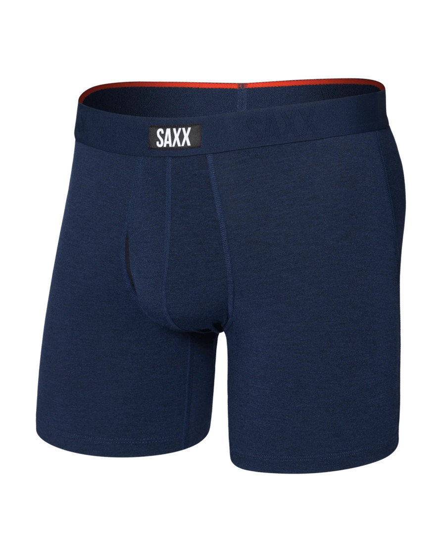 VIBE XTRA SOFT COMFORT BOXER BRIEF FLY DARK NAVY HTHR SXVX24FDNH(SXVX24FDNH)