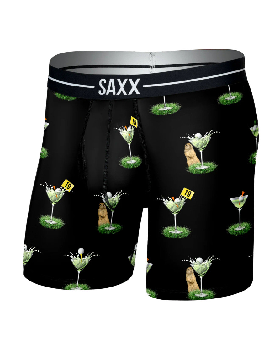 VOLT BREATHABLE MESH BOXER BRIEF MY HANDICAP-BLACK SXBB85MHB