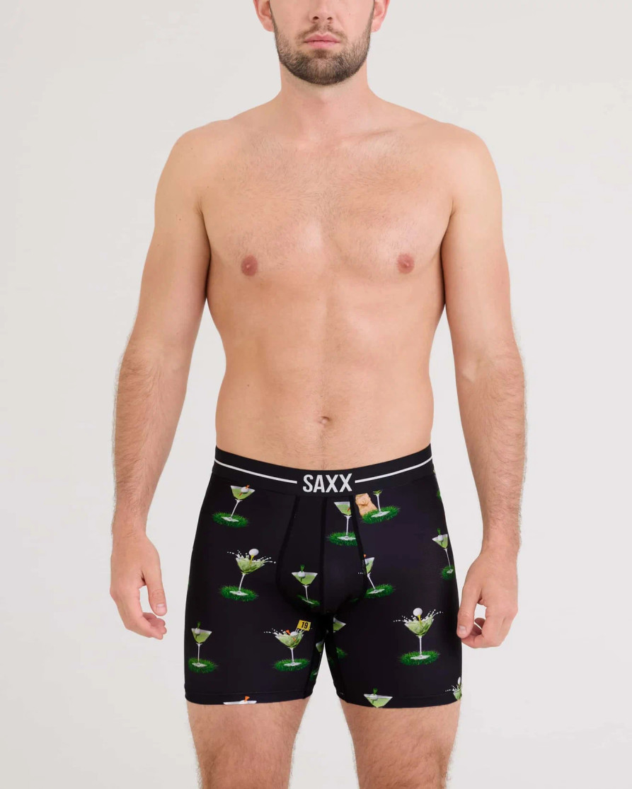 VOLT BREATHABLE MESH BOXER BRIEF MY HANDICAP-BLACK SXBB85MHB