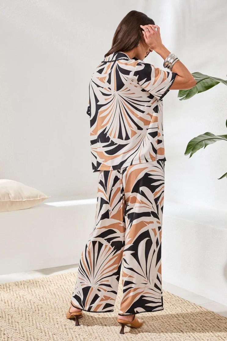 SS BLOUSE ABSTRACT PRINT 3098O-3880