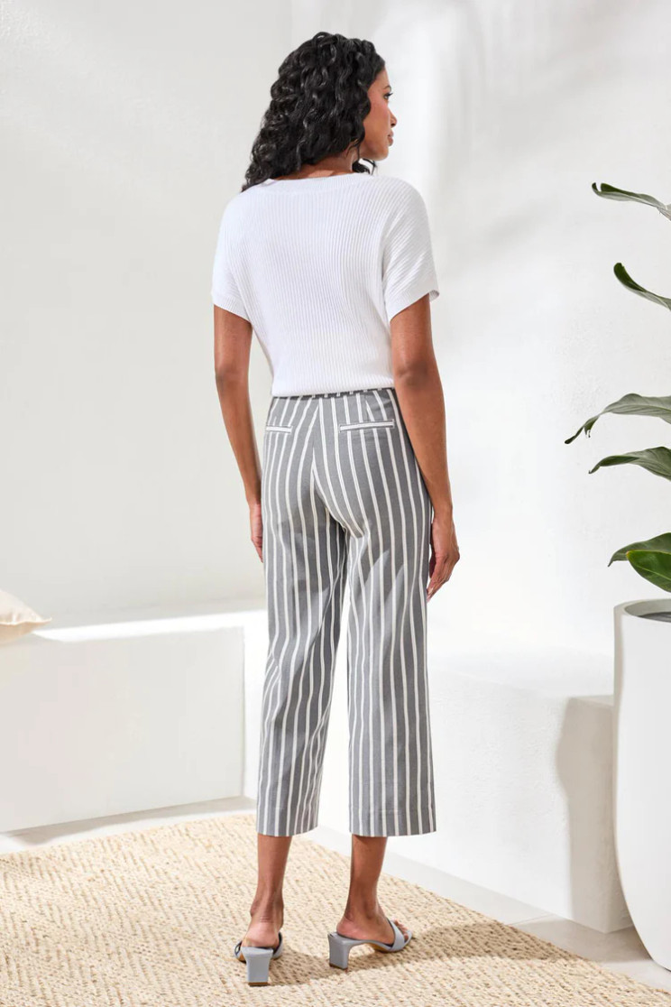 PULL ON CAPRI STRIPE W/BUTTON TAB 3103O-8396