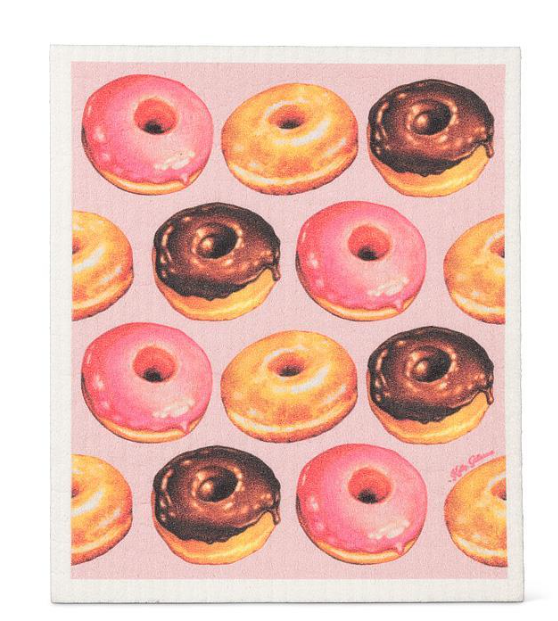 GLAZED DONUT DISHCLOTH 20ASDDONUT