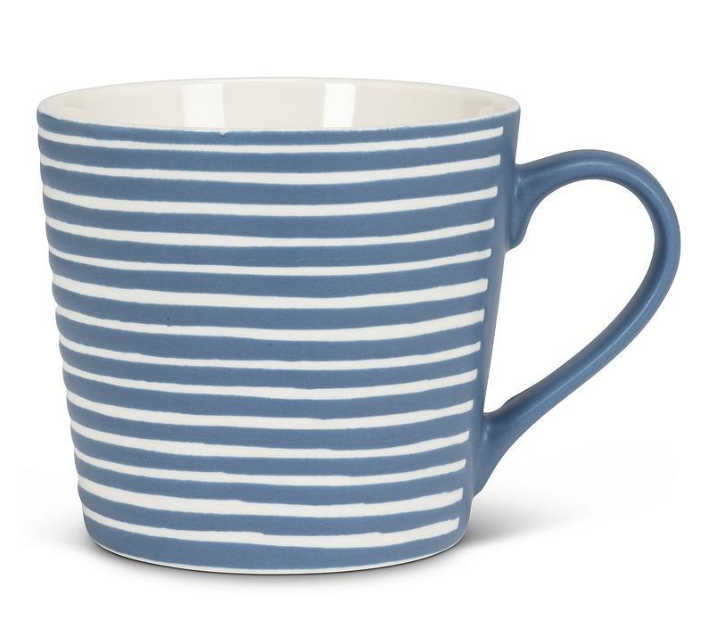 GRAPHIC STRIPES MUG BLU  27-BREW-011