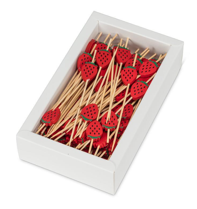 STRAWBERRY PICK 100PC 27-CANAPE-17