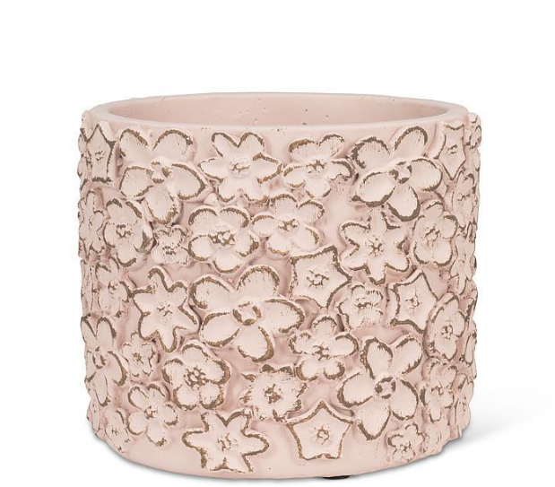 LG PINK FLORETTE PLANTER 27-FLOWER-606-MD