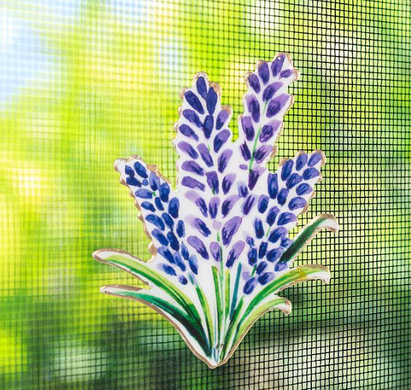 LAVENDER 2-SIDED SCREEN MAGNET 37-SNAP-109(37SNAP109)