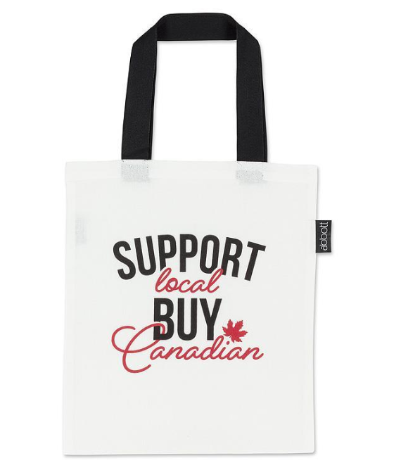 SUPPORT LOCAL BUY CANADIAN BOOK BAG 56BB06(56BB06)