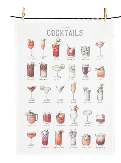 COCKTAILS KITCHEN TOWEL 56KTYL04(56KTYL04)