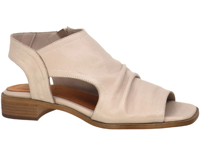 TESSA-04 OPEN TOE LTR SIDE ZIP SANDAL