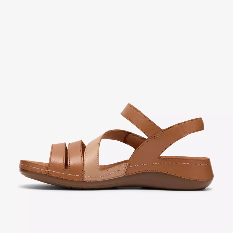 CECILY MIX STRAP SANDAL BEIGE COMBI 26185829