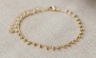 ANKLE DROPLET STYLE GOLD