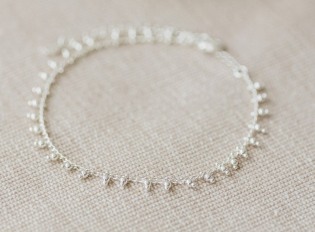 ANKLE DROPLET STYLE SILV